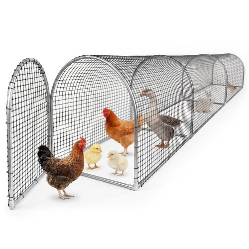 Chicken run tunnel - tunnel, metal