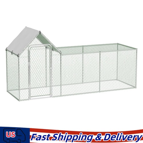 Walk metal chicken coop - metal,